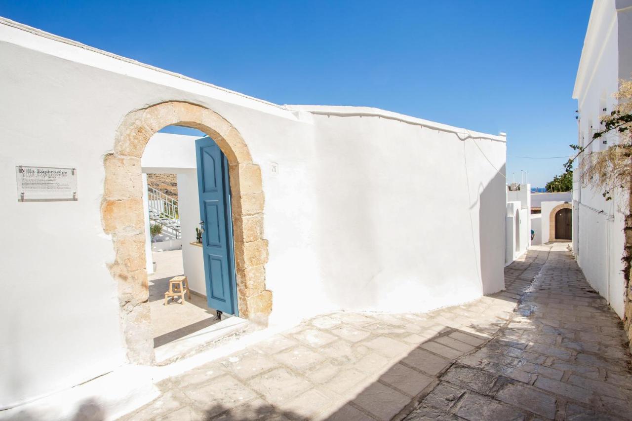 Villa Euphrosyne Lindos  Bagian luar foto