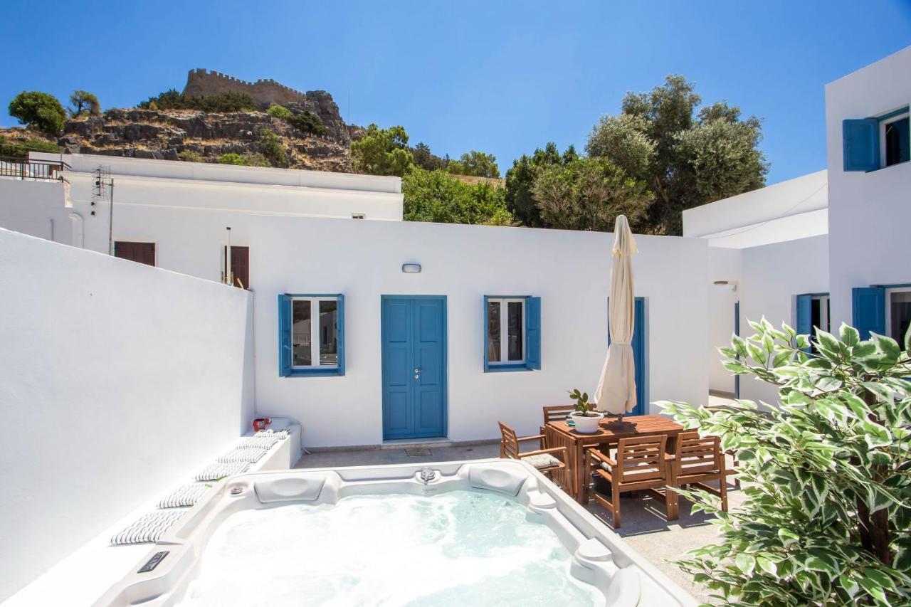 Villa Euphrosyne Lindos  Bagian luar foto