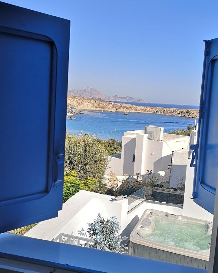 Villa Euphrosyne Lindos  Bagian luar foto